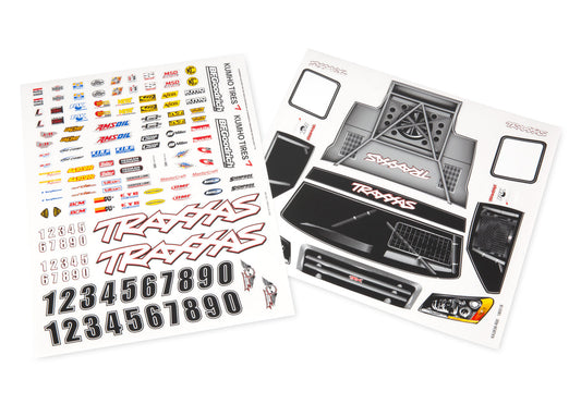 Traxxas 6813 Slash 4X4 Decal Sheet