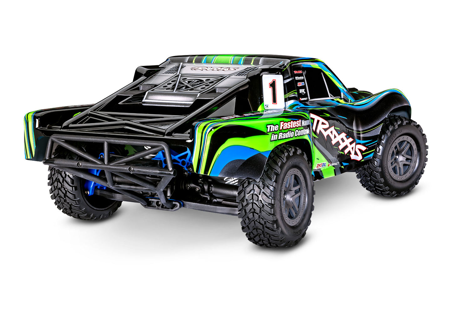 Traxxas Slash BL-2S 1/10 RTR 4X4 Brushless Short Course Truck Green