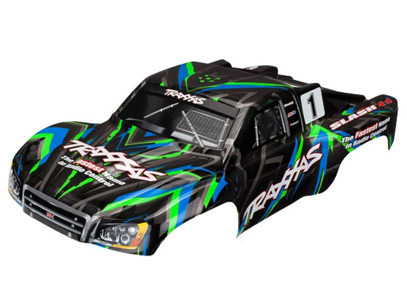 Traxxas TRA6816G - Slash / Slash 4X4 Body Green - PowerHobby