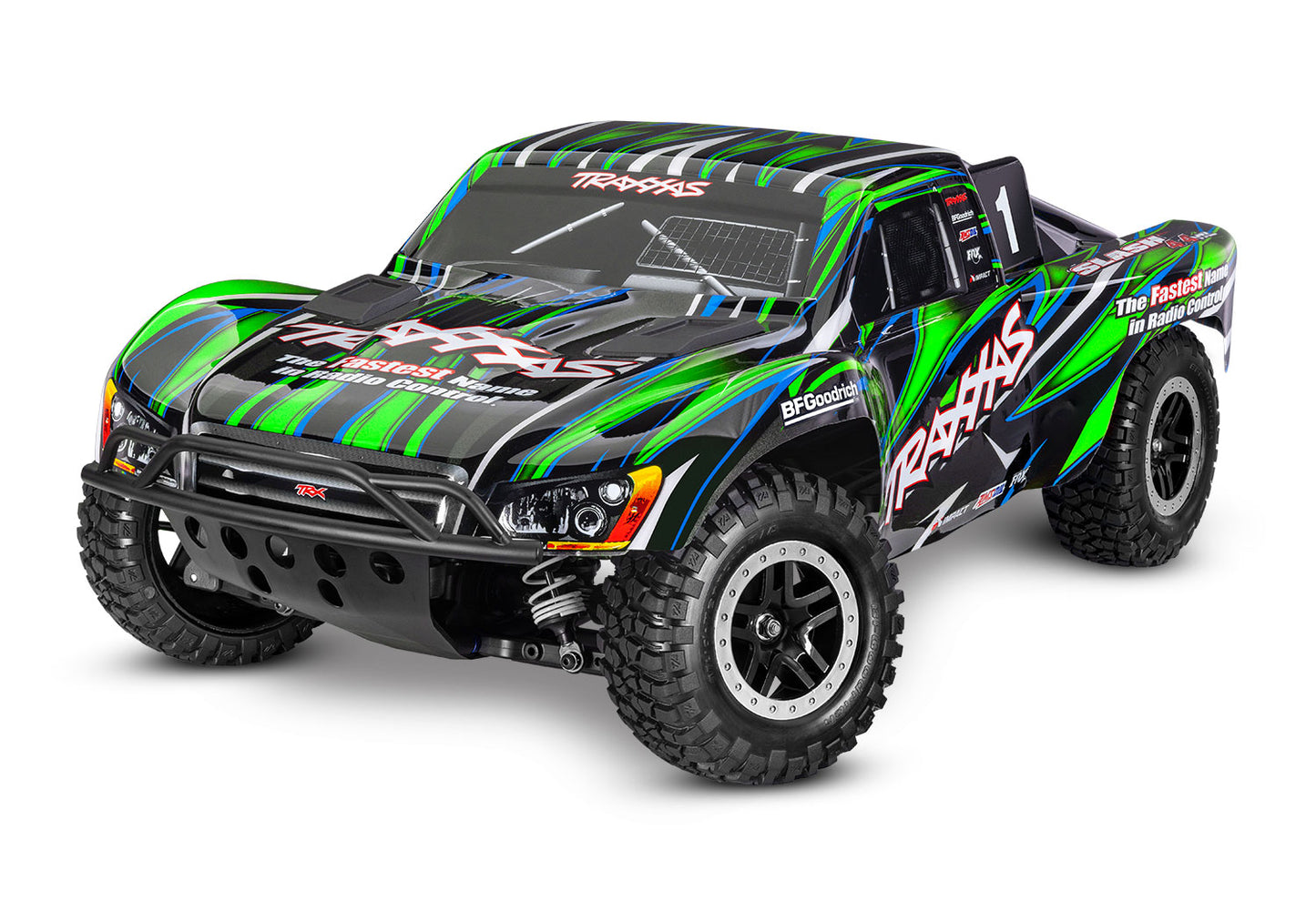 Traxxas Slash VXL 1/10 RTR 4x4 Brushless Short Course Truck Green