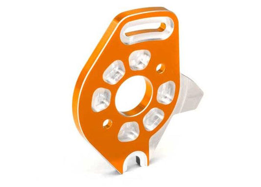 Traxxas 6890-ORNG Orange Aluminum Machined Motor Plate.