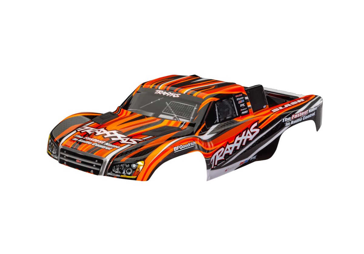 Traxxas 6910-ORNG Slash 4X4 Clipless Body