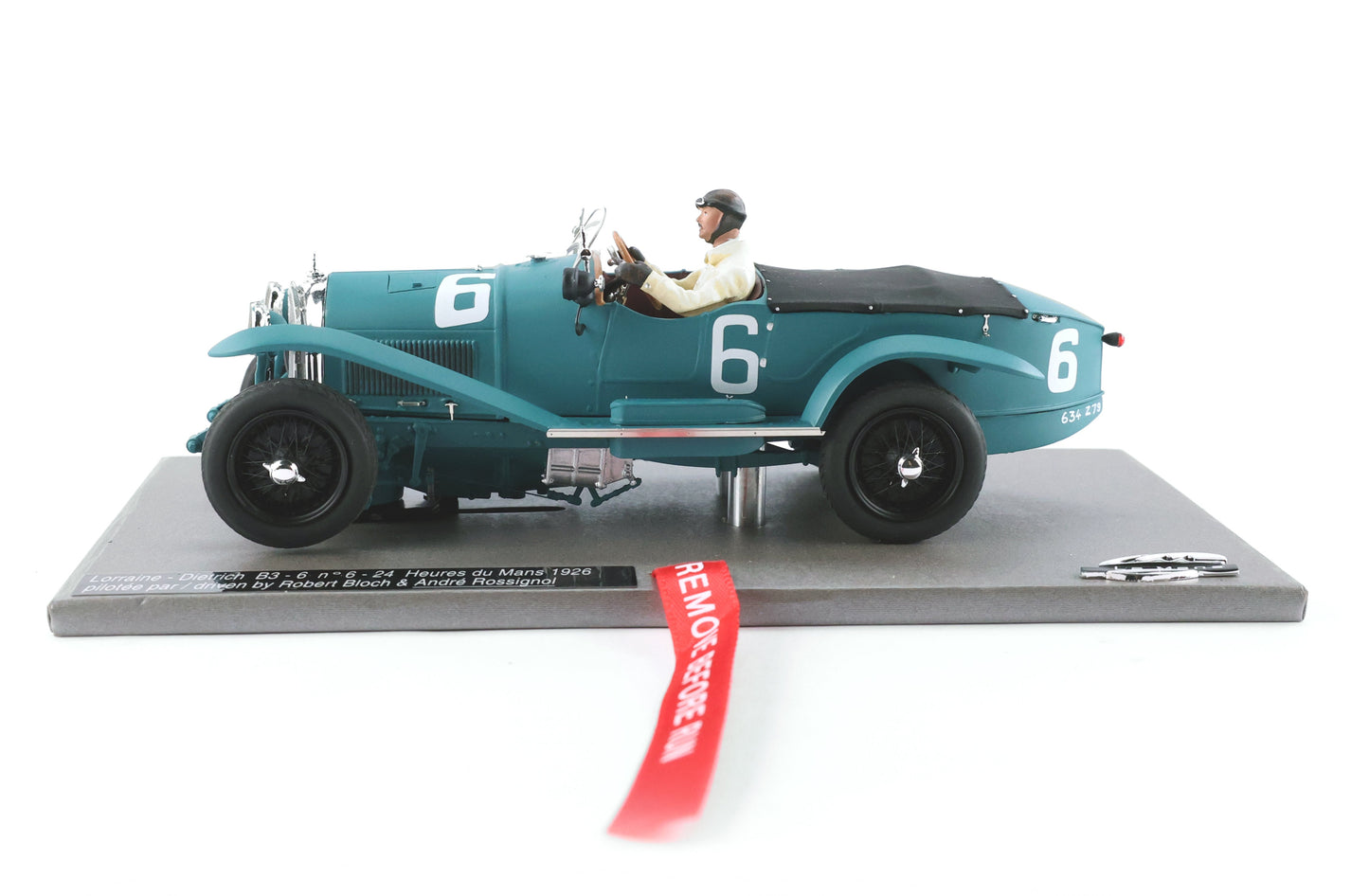 Le Mans Miniatures Lorraine Dietrich B3-6 #6 1926 Winner 1/32 Slot Car 132113/6M