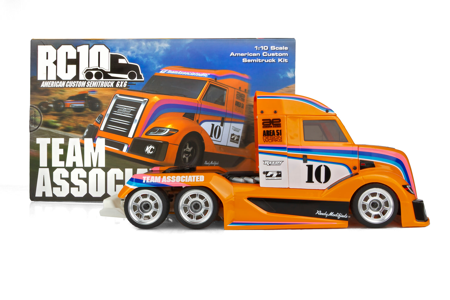 Team Associated RC10 American Custom Semitruck 6x6