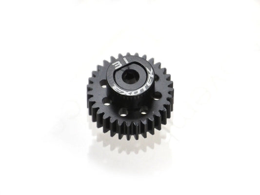 Exotek Racing 1772 Flite 31T 48P Pinion, Black Pom w/ Alloy Collar