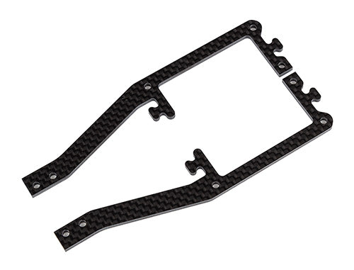 Team Associated ASC71039 SR10M Carbon Side Braces