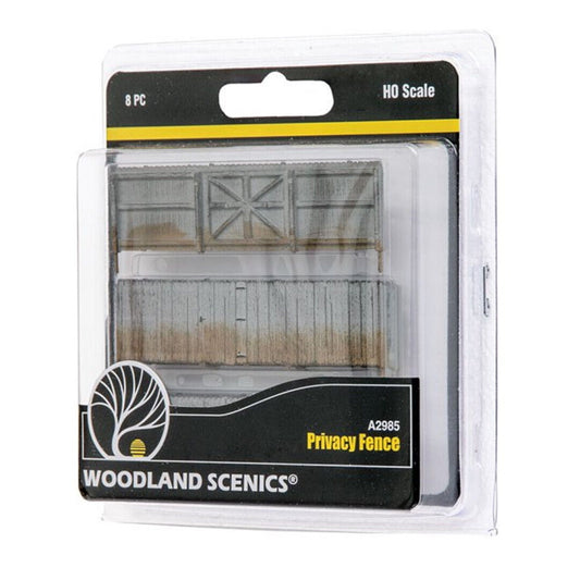 Woodland Scenics A2985 HO Scale Privacy Fence