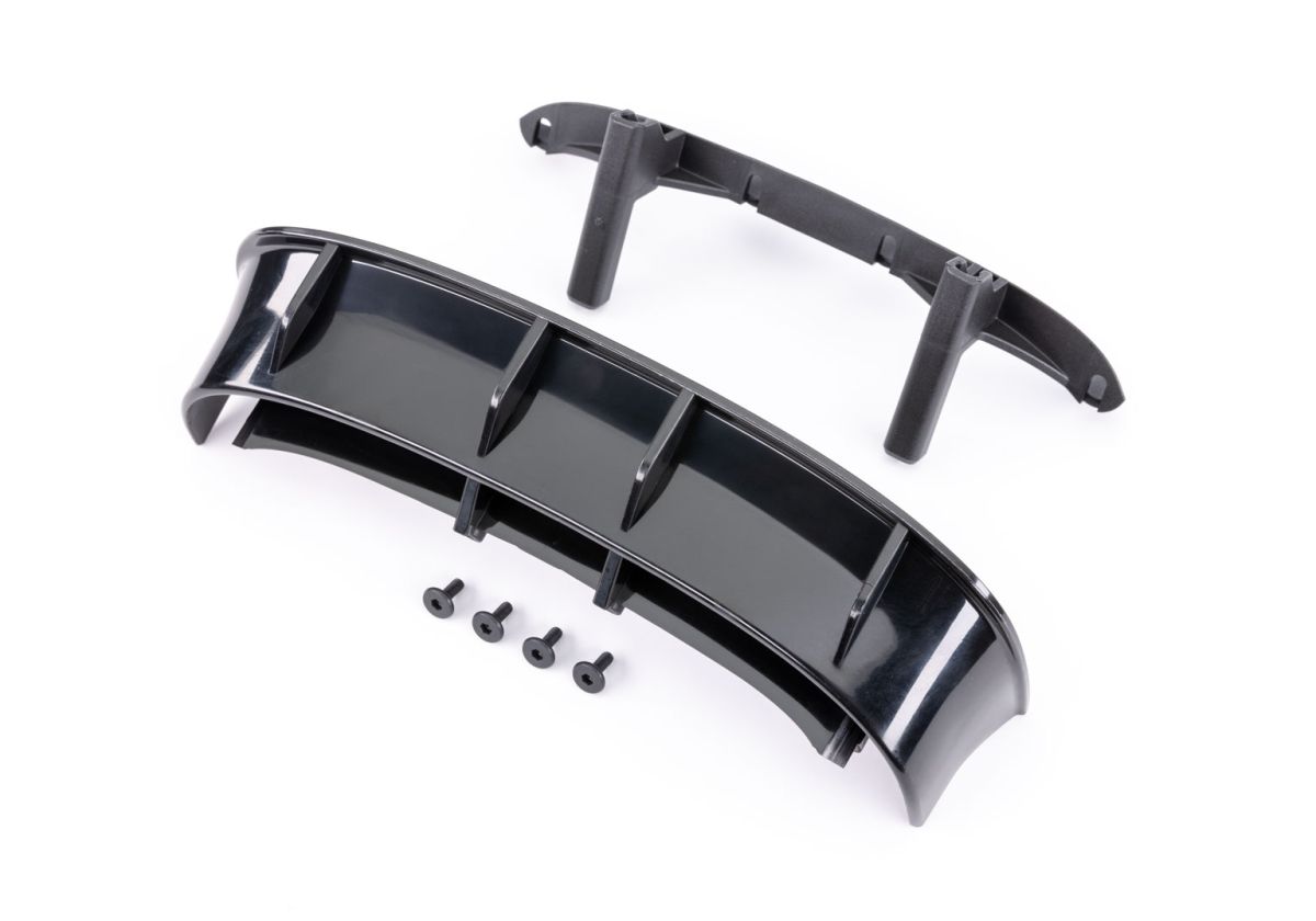 Traxxas 7413X Fiesta ST Rally Black Rear Wing