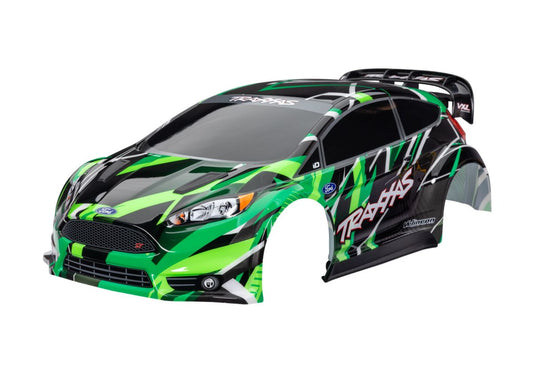 Traxxas 7427-GRN Ford Fiesta ST Rally Green Body