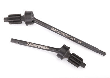 Traxxas 8062 Front Heavy Duty Axle Shafts with Portal Drive Input Gear