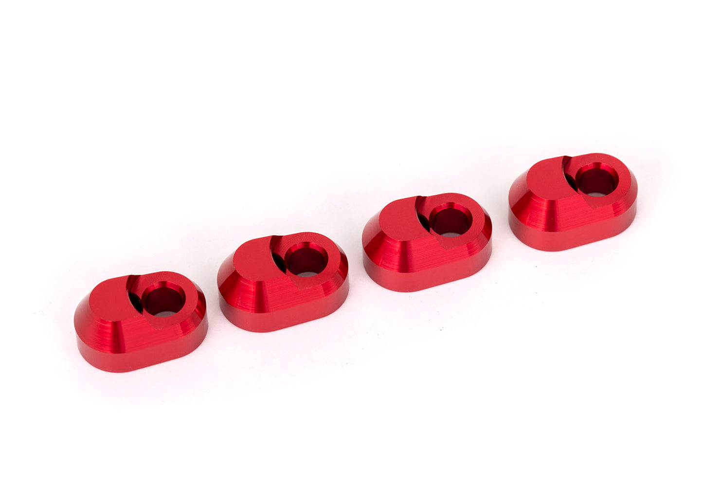 Traxxas 7743-RED Red Aluminum Suspension Pin Retainers (4) X-Maxx MAX XRT