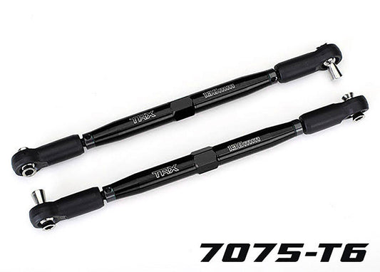 Traxxas 7748-BLK TUBES 157 mm Black Aluminum Toe Links (2).