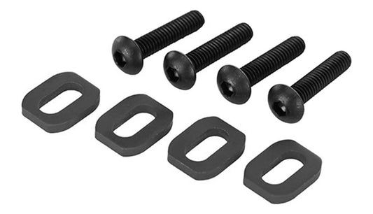 Traxxas 7759-BLK X-Maxx Aluminum Motor Mount Washers (4)