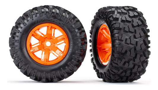 Traxxas 7772T X-Maxx Orange Maxx Tires