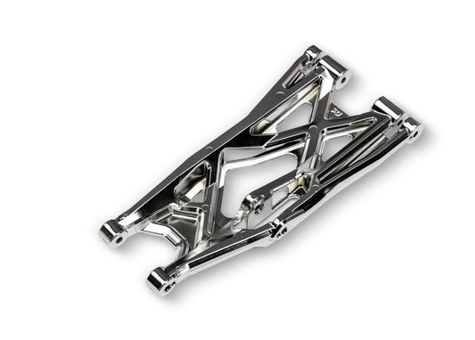 Traxxas 7830-CHRM Chrome Heavy-Duty Lower Right Suspension Arm: Sand Car.