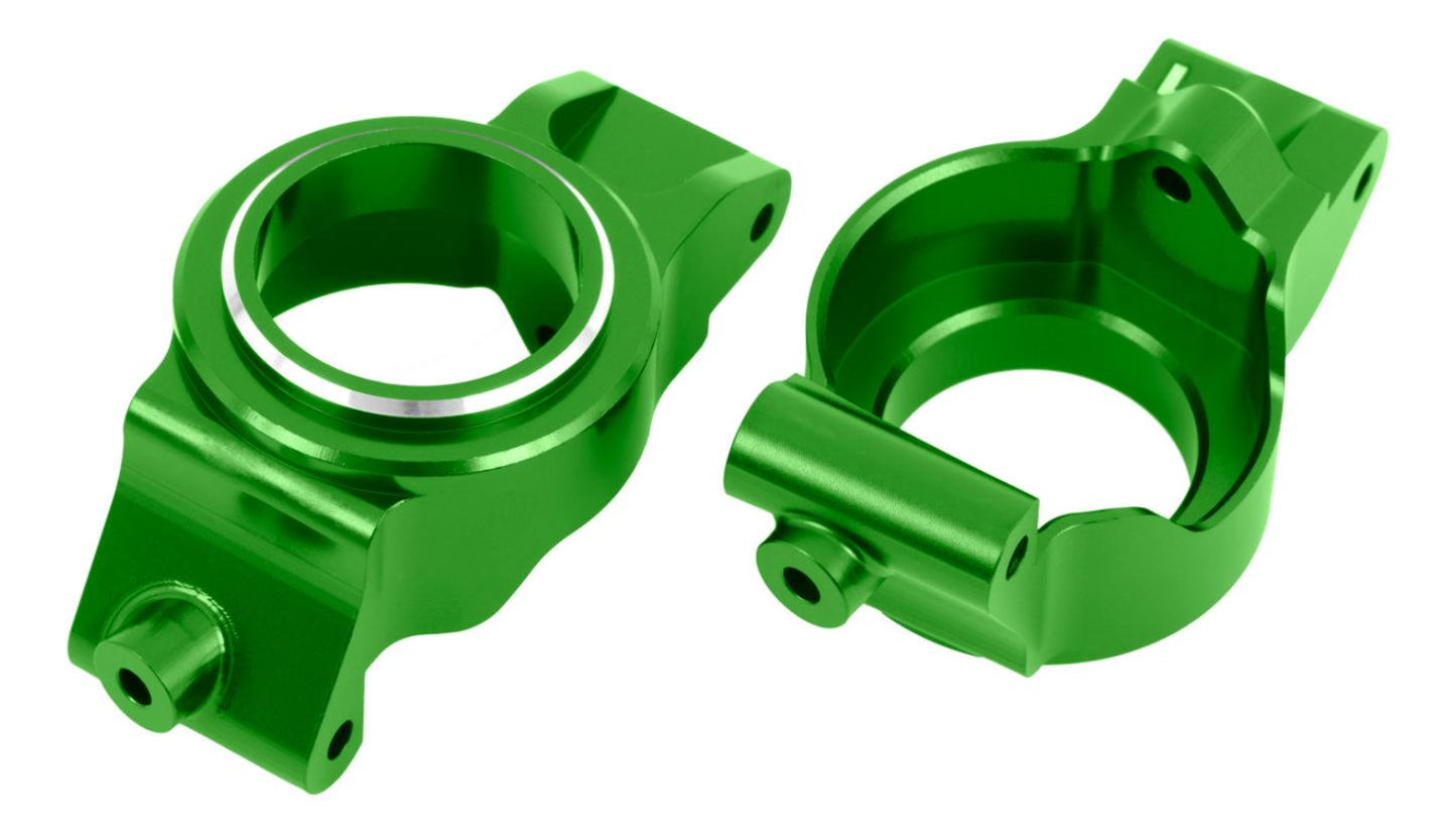 Traxxas 7832-GRN X-Maxx Aluminum Caster Blocks