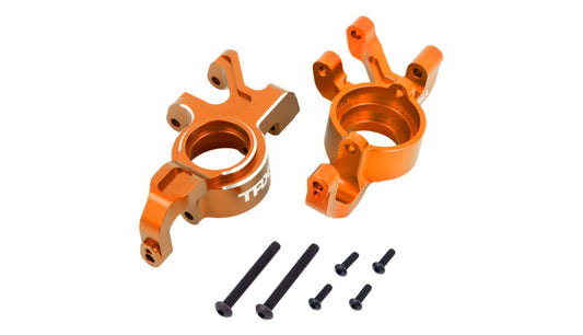 Traxxas 7836-ORNG X-Maxx Aluminum Steering Blocks