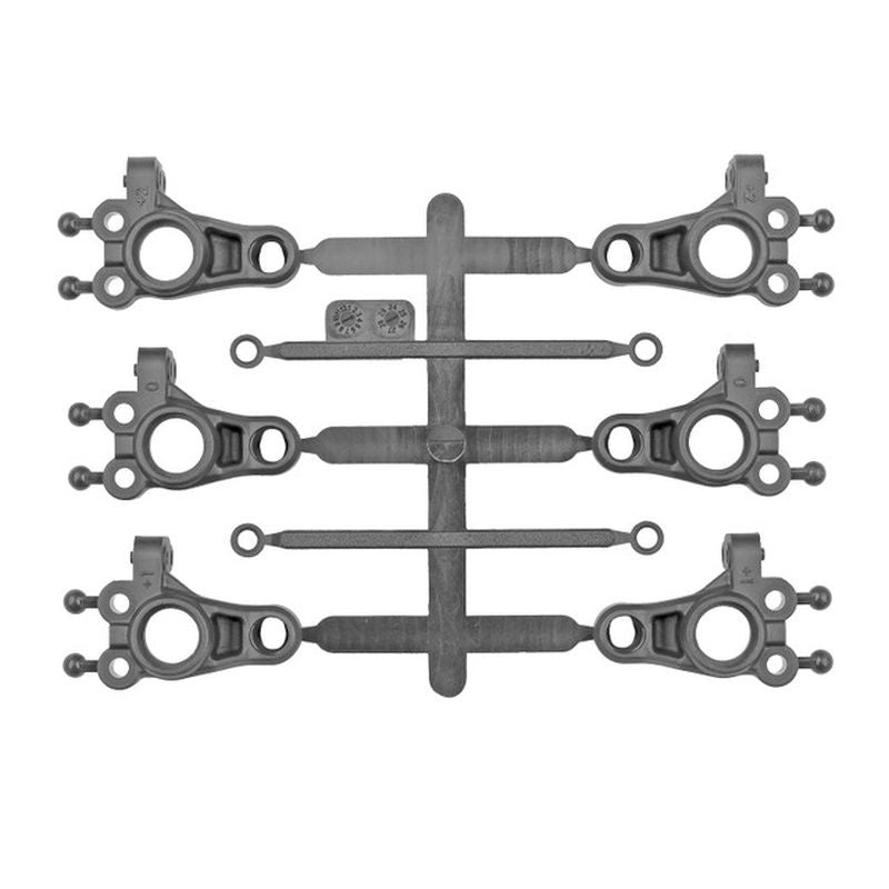 Associated 32065 RC10tc8 Ft Carbon Steering Block Set