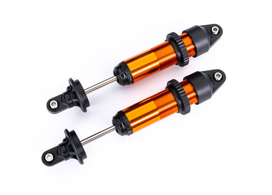 Traxxas 7861T Orange Aluminum Medium GTX Shocks (2) XRT