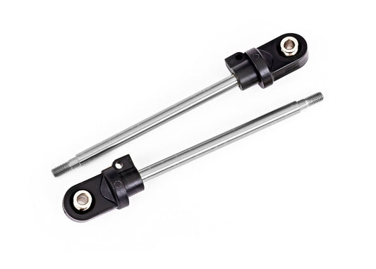 Traxxas 7863 92mm Chrome Medium GTX Shock Shafts (2) XRT