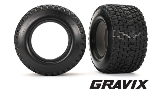 Traxxas 7873 X-Maxx Gravix Tires (Left & Right)