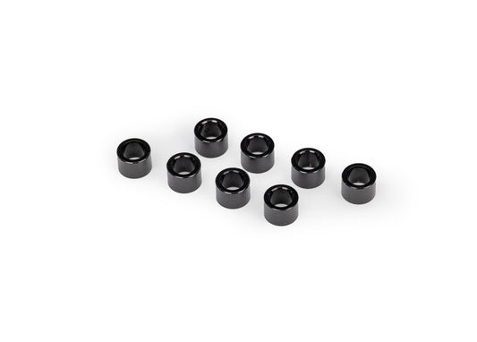 Traxxas 7888 Black Aluminum GTX Shock Cap Spacers (8)