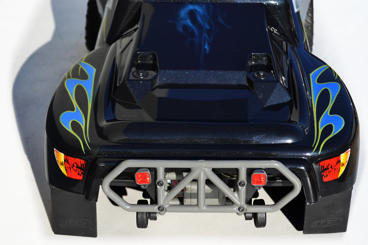 RPM 80126 Gray Rear Bumper on Traxxas Slash
