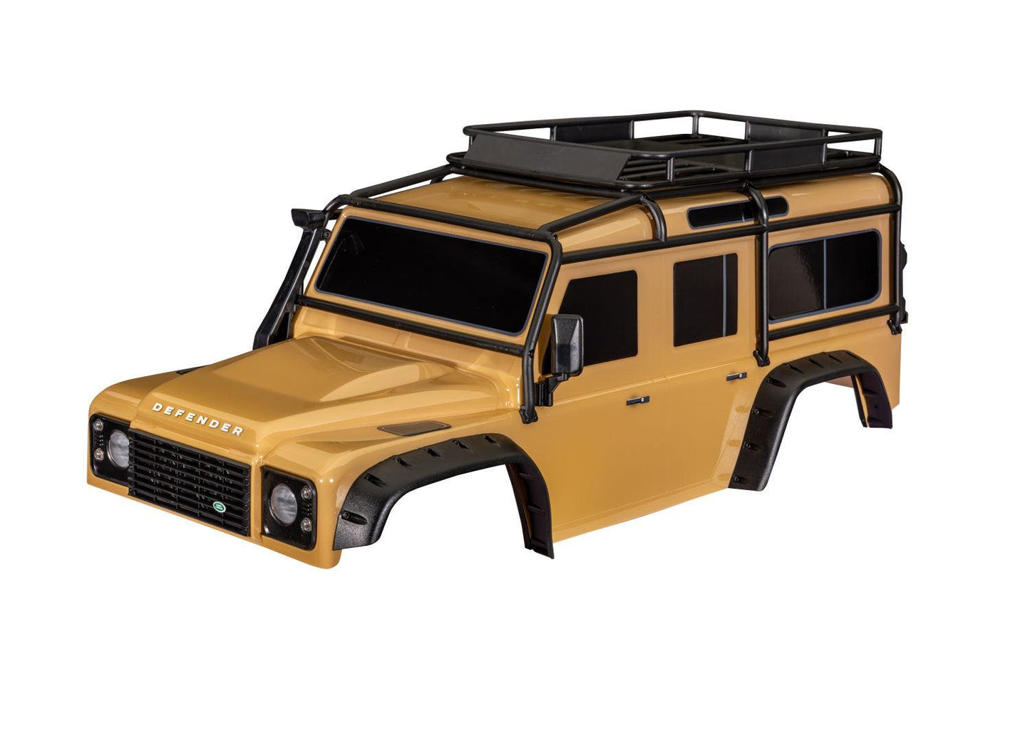 Traxxas 8050-SAND TRX-4 Land Rover Defender Clipless Sand Body.