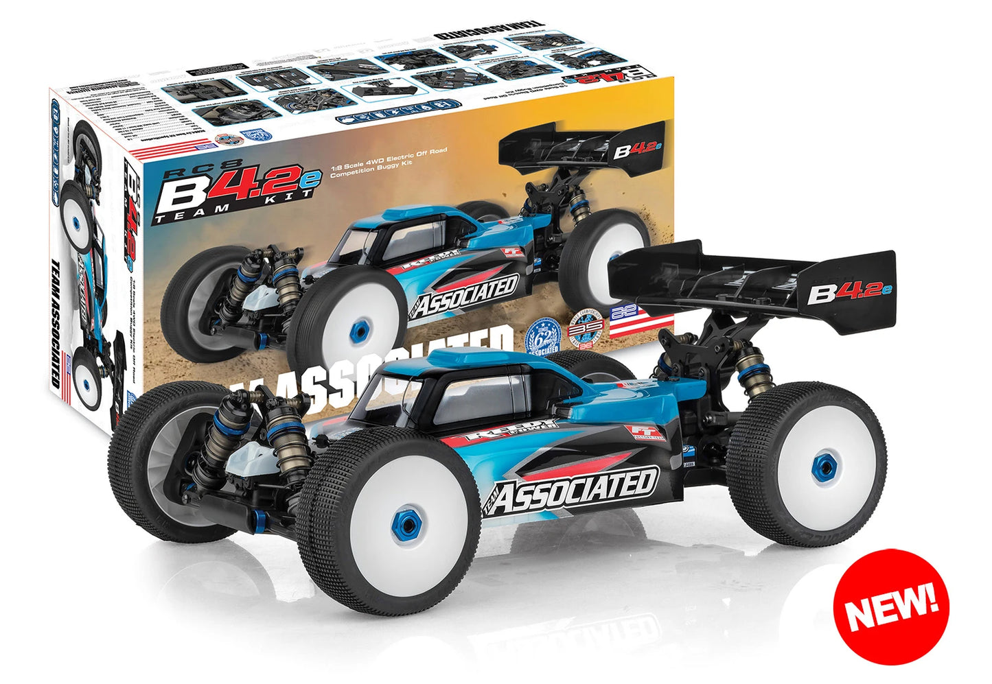 Team Associated ASC80955 RC8B4.2e Team Kit