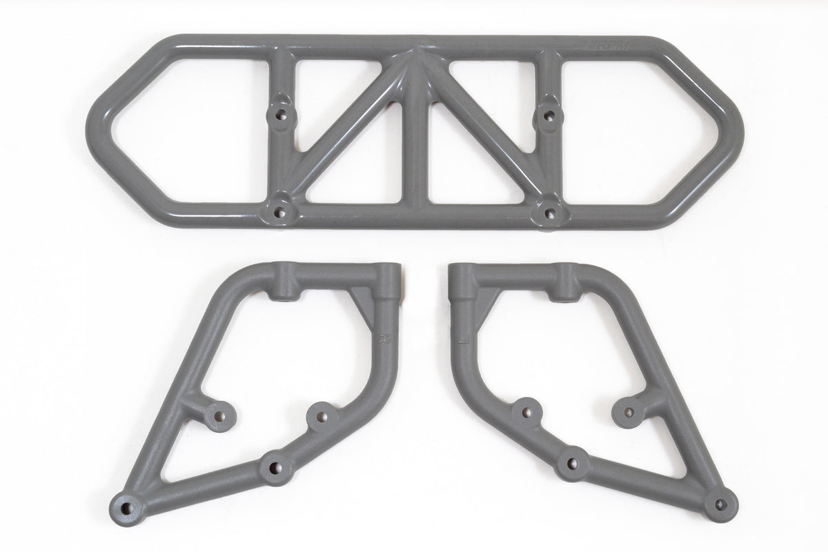 RPM 81006 Rear Bumper Gray Traxxas Slash 2WD