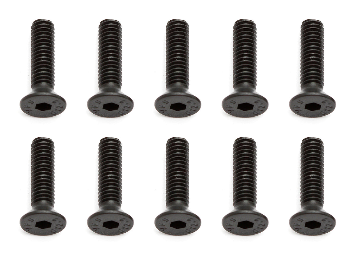 Team Associated ASC81263 M4x16mm FHCS Screws