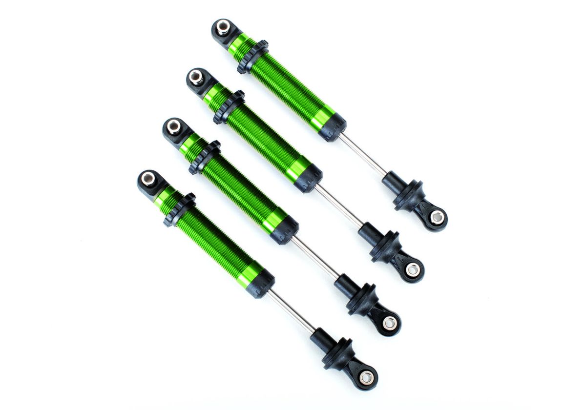 Traxxas 8160-GRN GTS Shocks, Green (4)