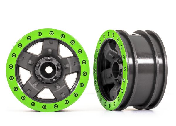 Traxxas 8180-GRN Wheels, TRX-4 Sport 2.2"