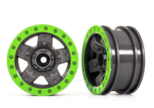 Traxxas 8180-GRN Wheels, TRX-4 Sport 2.2"