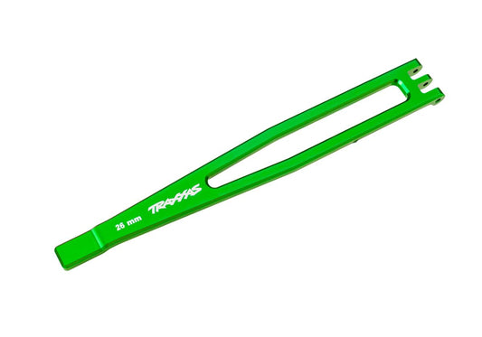 Traxxas 8327-GRN Aluminum Battery Hold-Down, Green