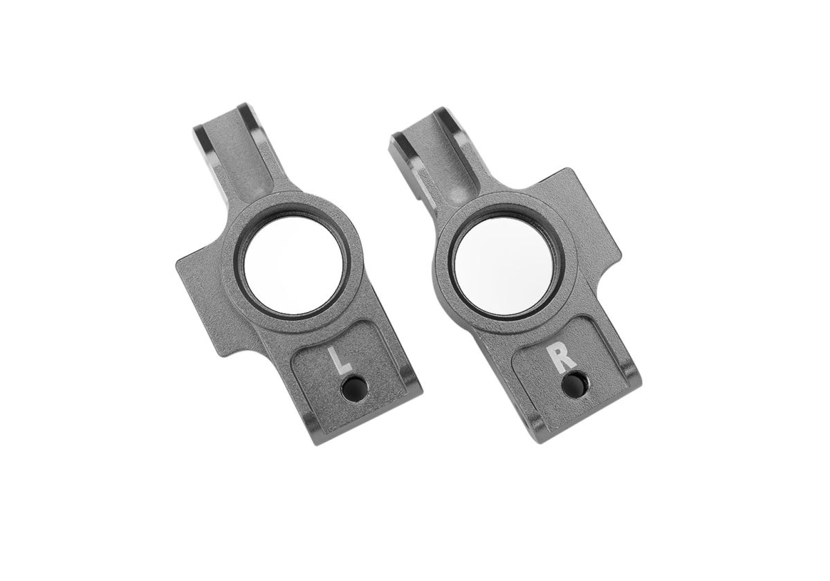 Traxxas 8352X-GRAY Gray Aluminum Stub Axle Carriers