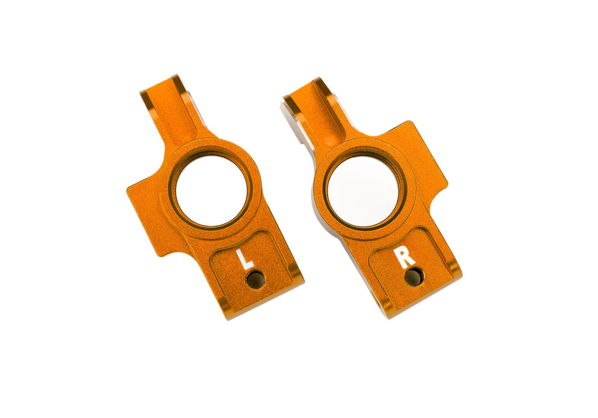 Traxxas 8352X-ORNG Orange Aluminum Stub Axle Carriers