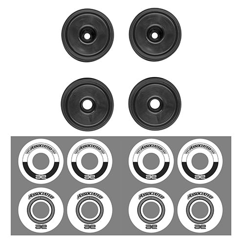 Team Associated ASC8696 RC10F6 Classic Wheel Set