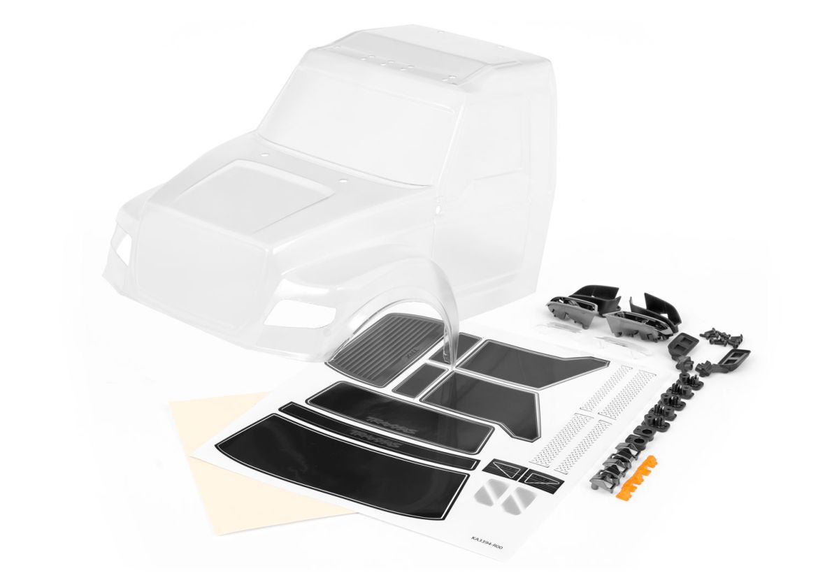 Traxxas 8823 Body, TRX-6 Ultimate RC Hauler (Clear)