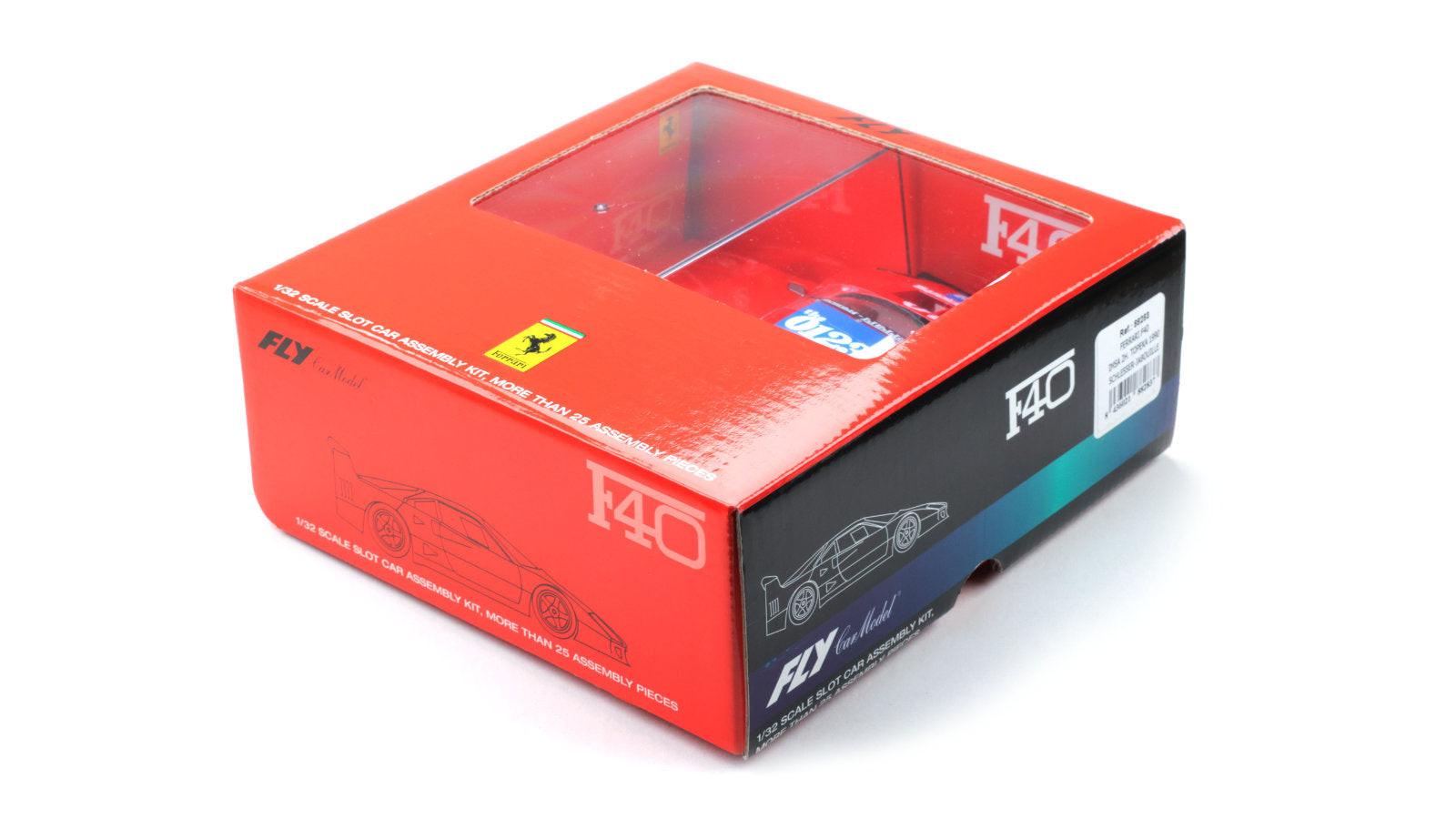 Fly Ferrari F40 IMSA 2h Topeka 1990 Kit 88283 1/32 Slot Car for