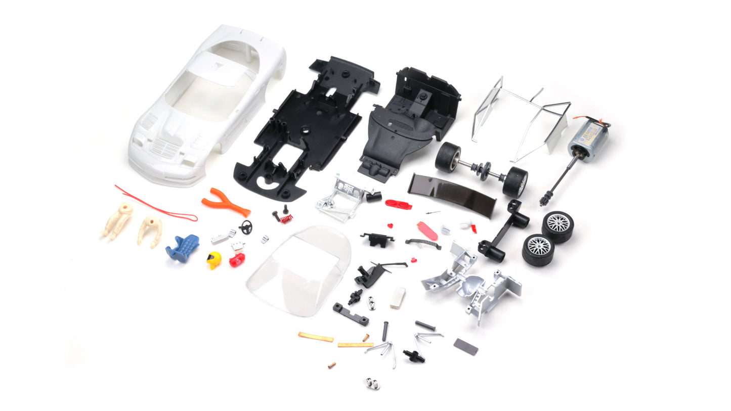 Fly 88306 Chevy Corvette C5R White Kit 1/32 Slot Car for Revoslot Scalextric