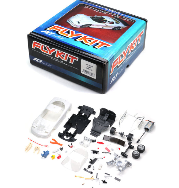 Corvette C5R 1/32 FLY SLOT CAR USED クリアランス FLY A129 Corvette