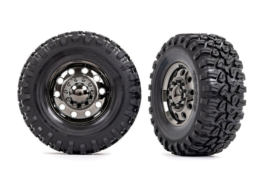 Traxxas 8854 TRX-6 Front Tires/Wheels
