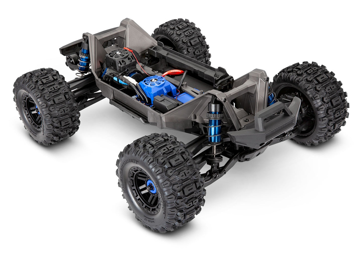 Traxxas 89086-4-BLUE Maxx WideMaxx 4S Brushless 4WD Monster Truck RTR