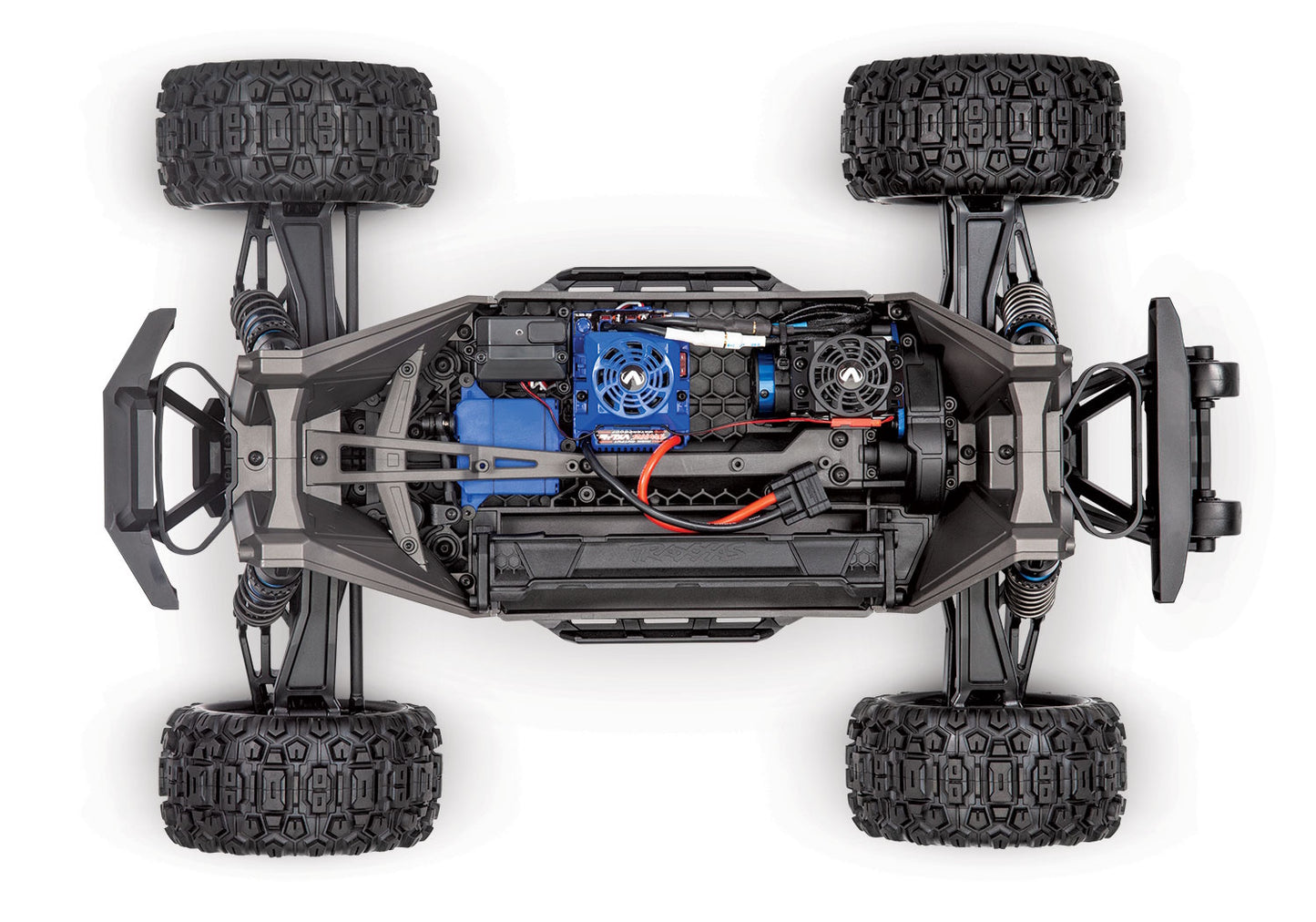 Traxxas 89086-4-BLUE Maxx WideMaxx 4S Brushless 4WD Monster Truck RTR