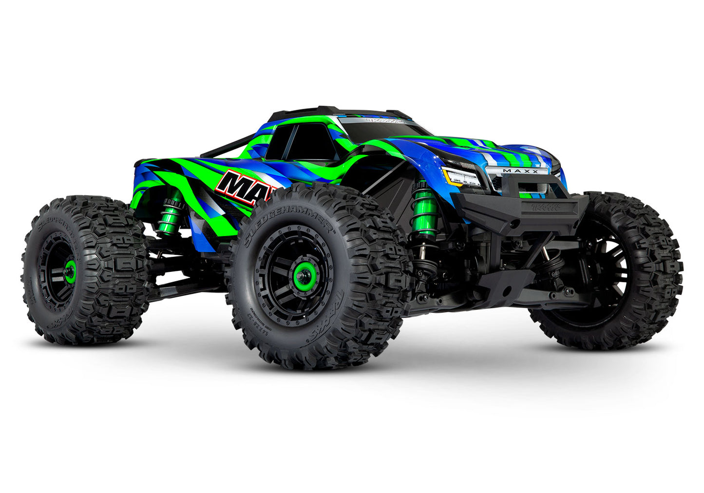 Traxxas Maxx WideMaxx 1/10 Brushless RTR 4WD Monster Truck Green