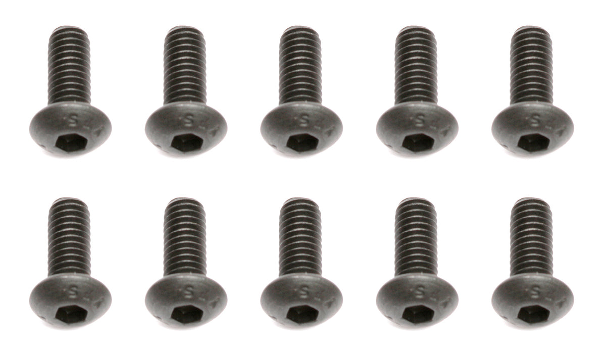 Team Associated ASC89206 M4x10 BHCS Screws
