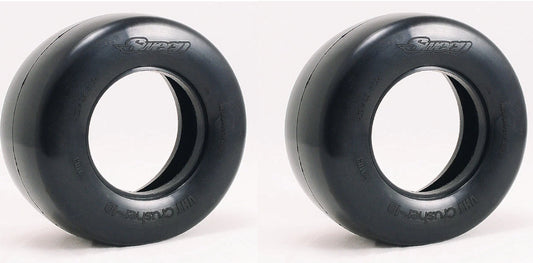 Sweep SWP110350 VHT Crusher-10 Belted SCT Drag Racing Rear Tires (2) (Black Dot)