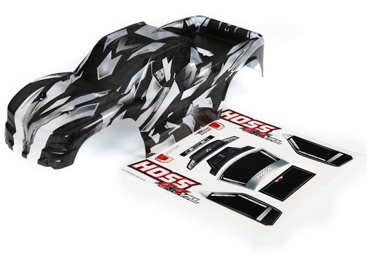 Traxxas 9011X ProGraphix Partial-Painted Hoss 4X4 VXL Body w/ decal sheet