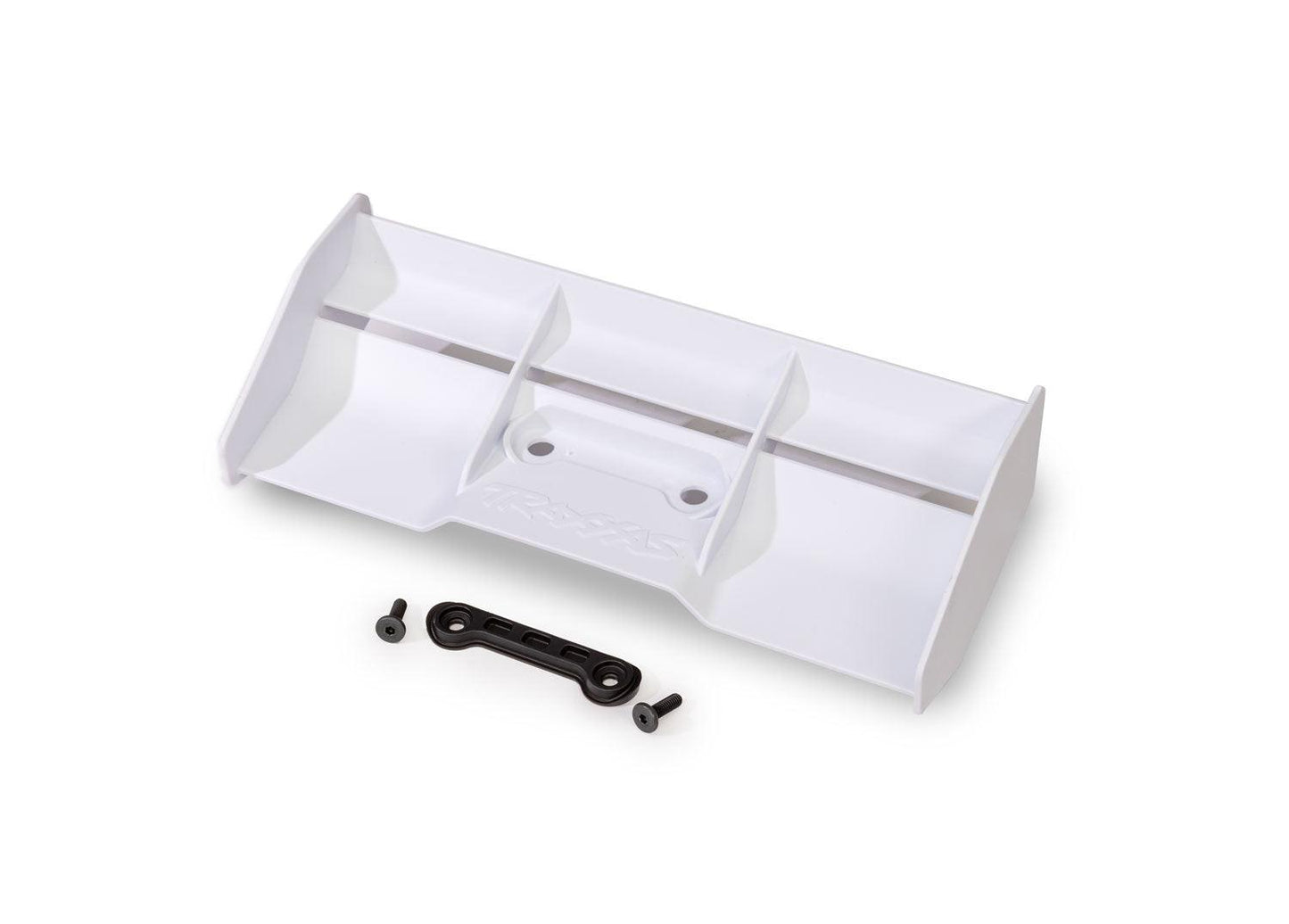 Traxxas 9019-WHT Low-Profile White Race Wing: Jato 4X4 VXL-4s.